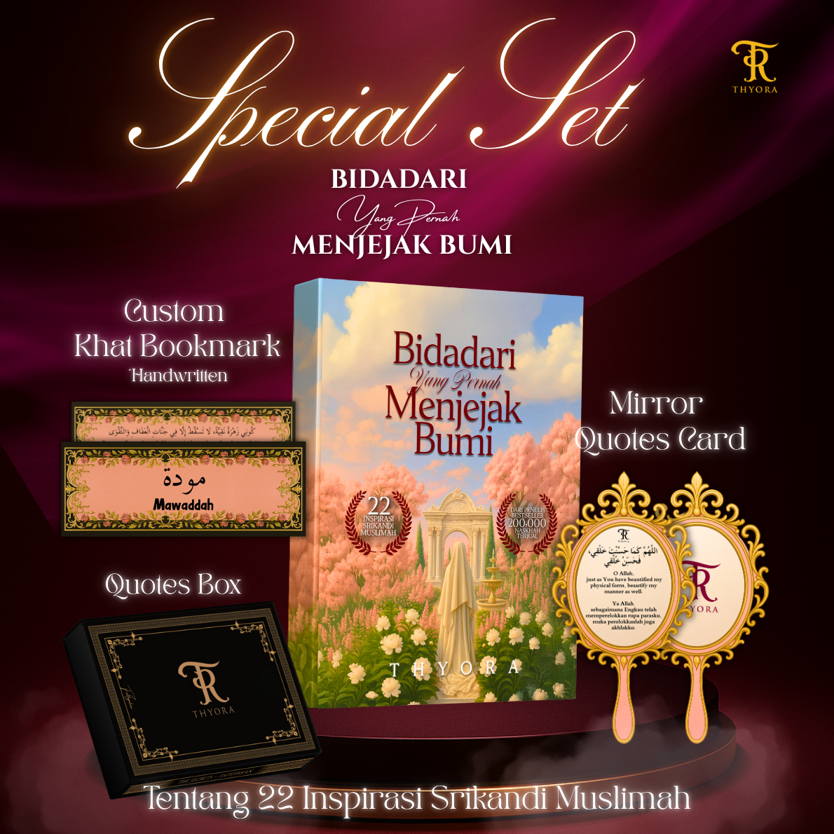 Bidadari Yang Pernah Menjejak Bumi (22 Kisah Inspirasi Wanita Muslimah)