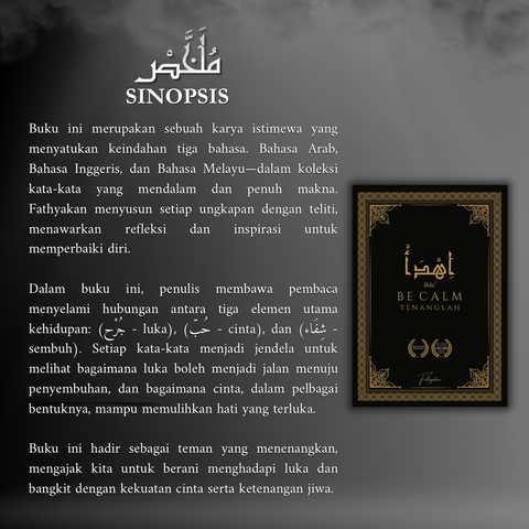 Tenanglah - Be Calm | Healing Motivation Quotes